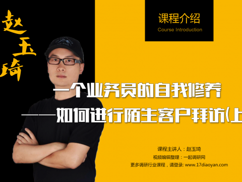 如何進(jìn)行客戶陌生拜訪(上)|一個(gè)業(yè)務(wù)員的自我修養(yǎng) (1294播放)
